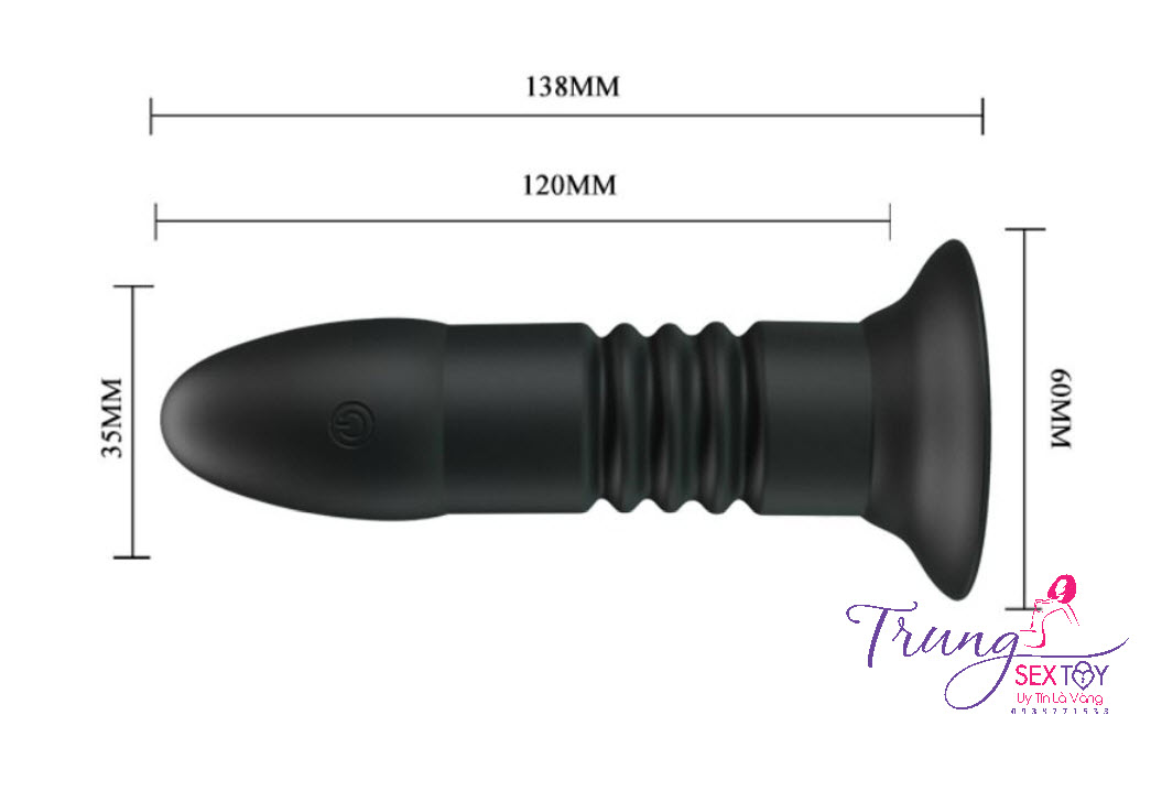 Magic Fingers Remote Control Powerful Anal Thrusting
