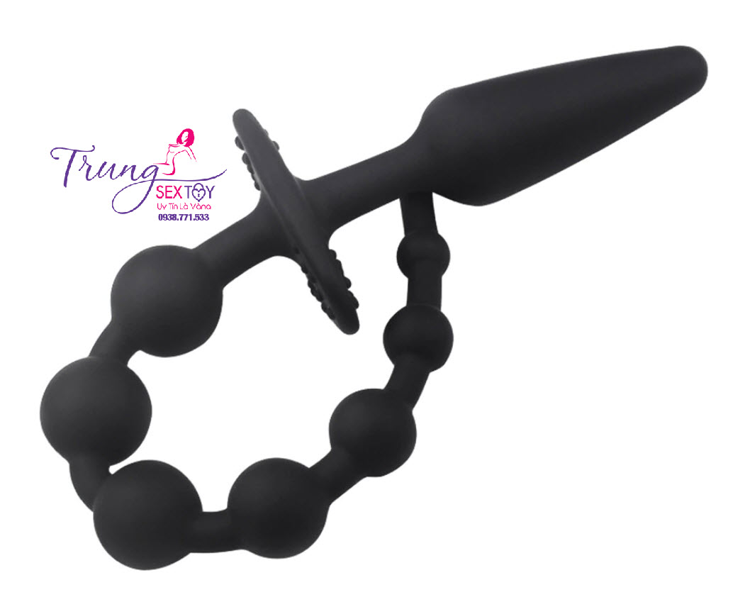 Dụng Cụ Kích Thích Hậu Môn Hai Đầu Cầm Tay Thoải Mái An Toàn