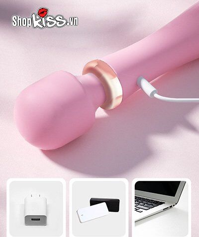 Chày rung massage LiLo sưởi ấm cao cấp thư giãn giảm đau