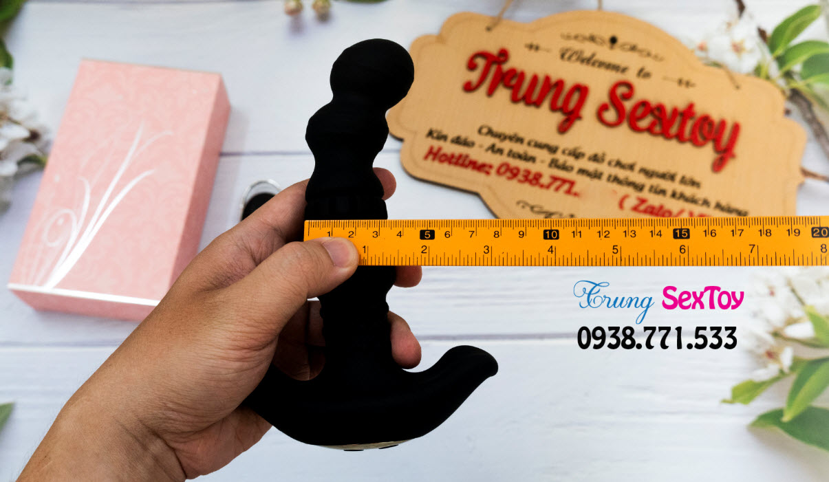 Rung Xoay Hậu Môn 360 Độ Điều Khiển Từ Xa Kích Thích Mạnh