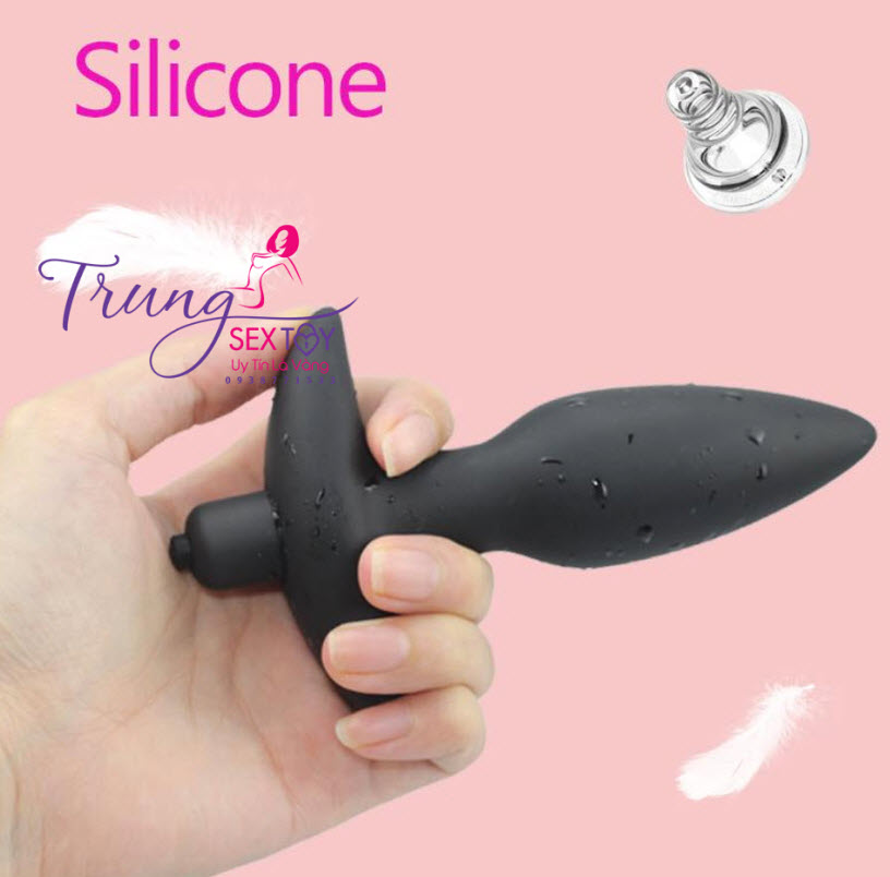 Dụng Cụ Massage Hậu Môn Silicon Mềm Mịn Đa Chức Năng