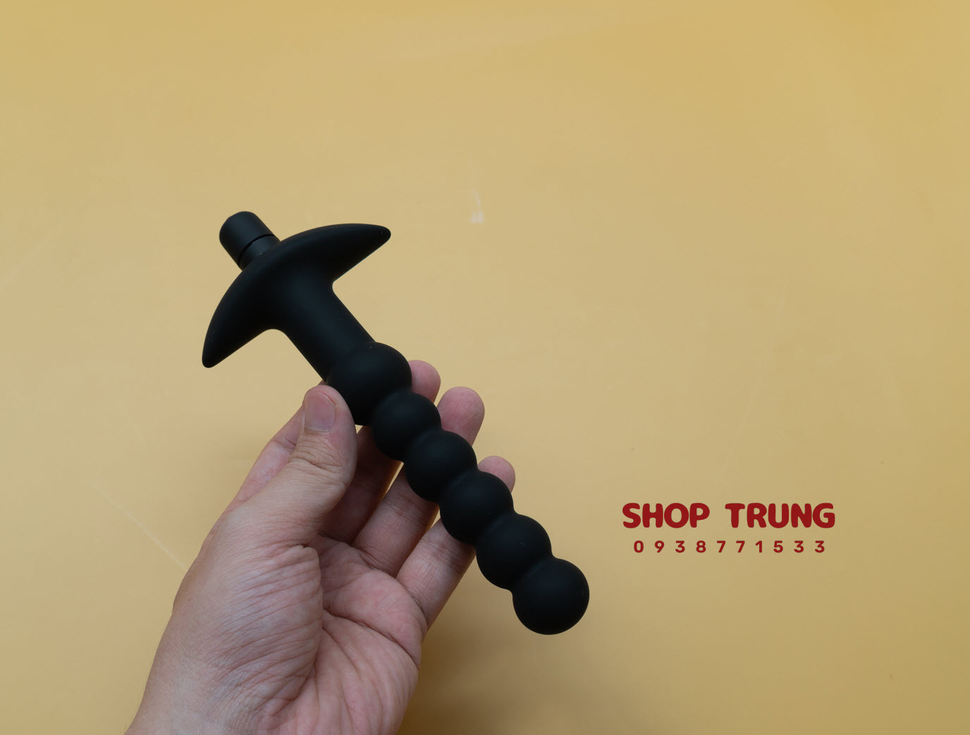 Máy rung hậu môn cầm tay dạng hạt siêu kích thích tăng khoái cảm