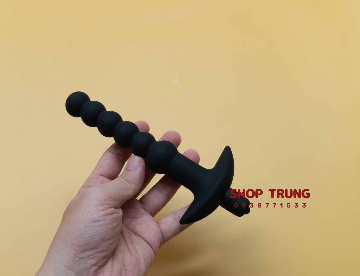 Máy rung hậu môn cầm tay dạng hạt siêu kích thích tăng khoái cảm