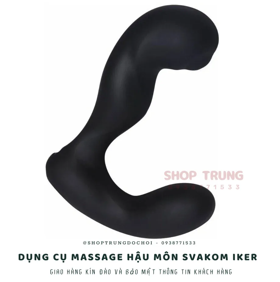 Dụng cụ massage hậu môn Svakom Iker siêu kích thích nam đồng tính