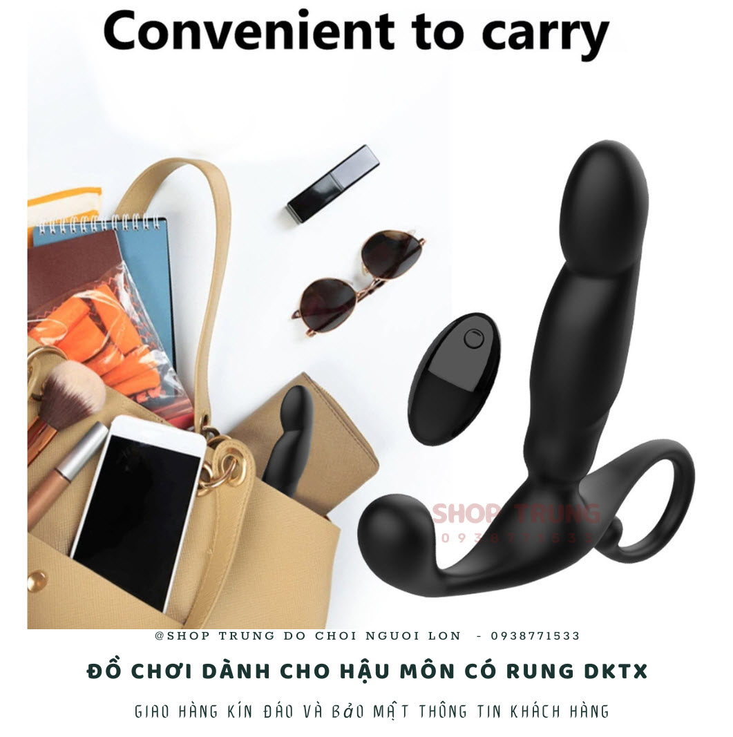 Đồ chơi hậu môn rung ngón tay móc kích thích cực đã mê