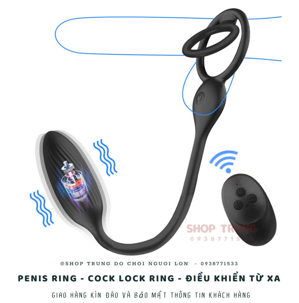 Vòng Penis Điều Khiển Từ Xa Kích Thích Tăng Khoái Cảm