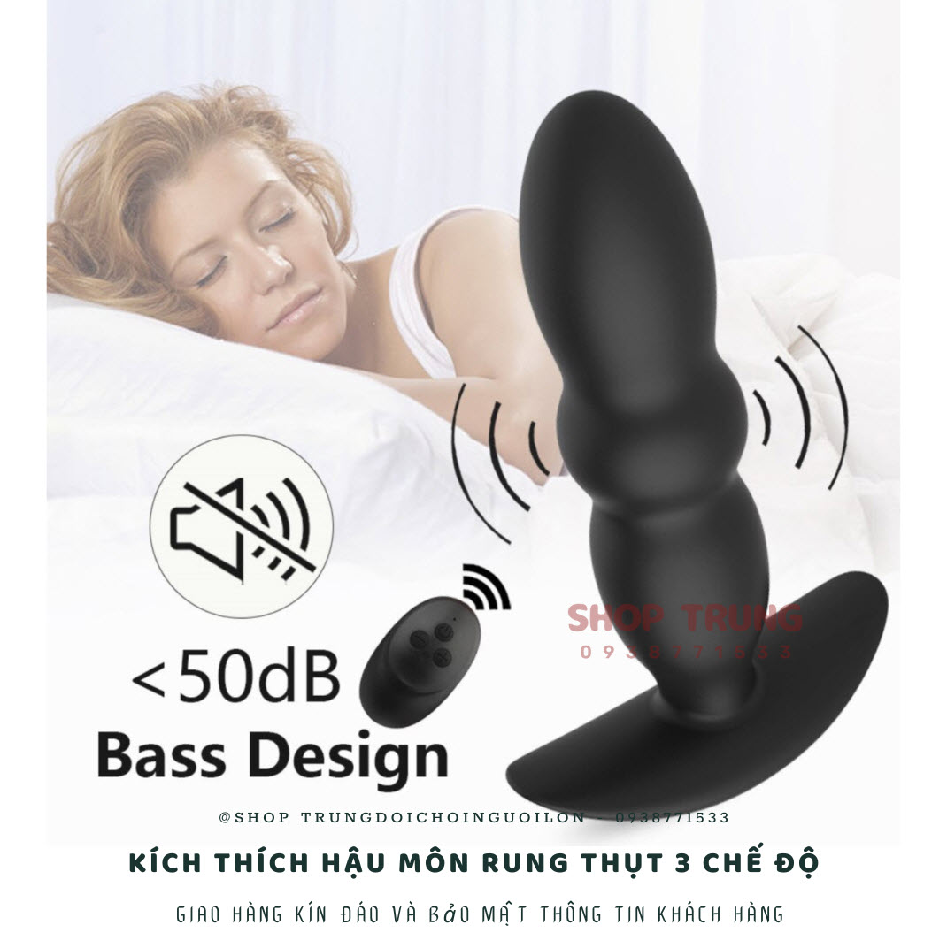 Máy Massage Hậu Môn Rung Thụt Siêu Mạnh Kích Thích Cực Đỉnh