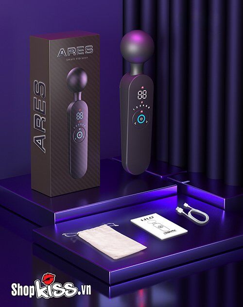 Chày rung Ares Smart Vibrator có sưởi ấm kích thích nữ
