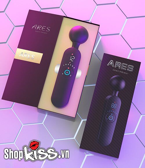 Chày rung Ares Smart Vibrator có sưởi ấm kích thích nữ