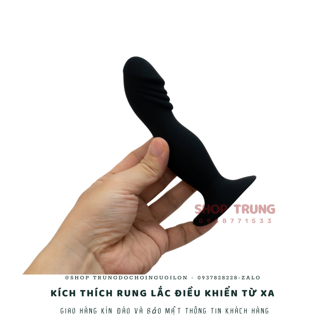 Dụng cụ massage rung lắc silicon y tế điều khiển từ xa an toàn