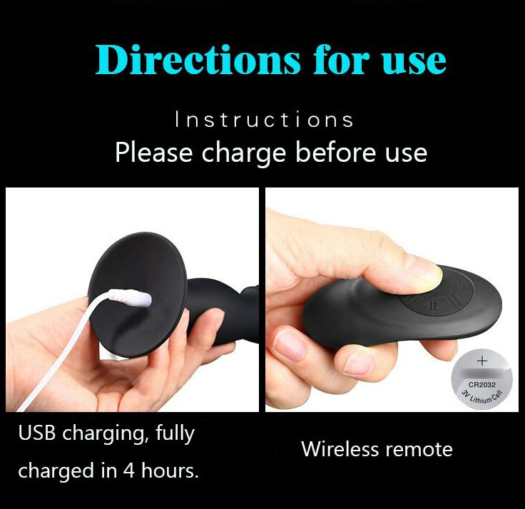 Dụng cụ massage rung lắc silicon y tế điều khiển từ xa an toàn