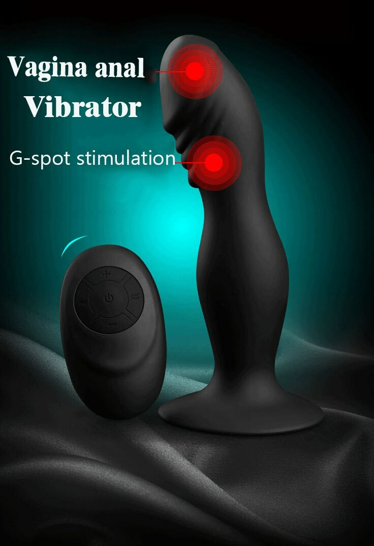 Dụng cụ massage rung lắc silicon y tế điều khiển từ xa an toàn