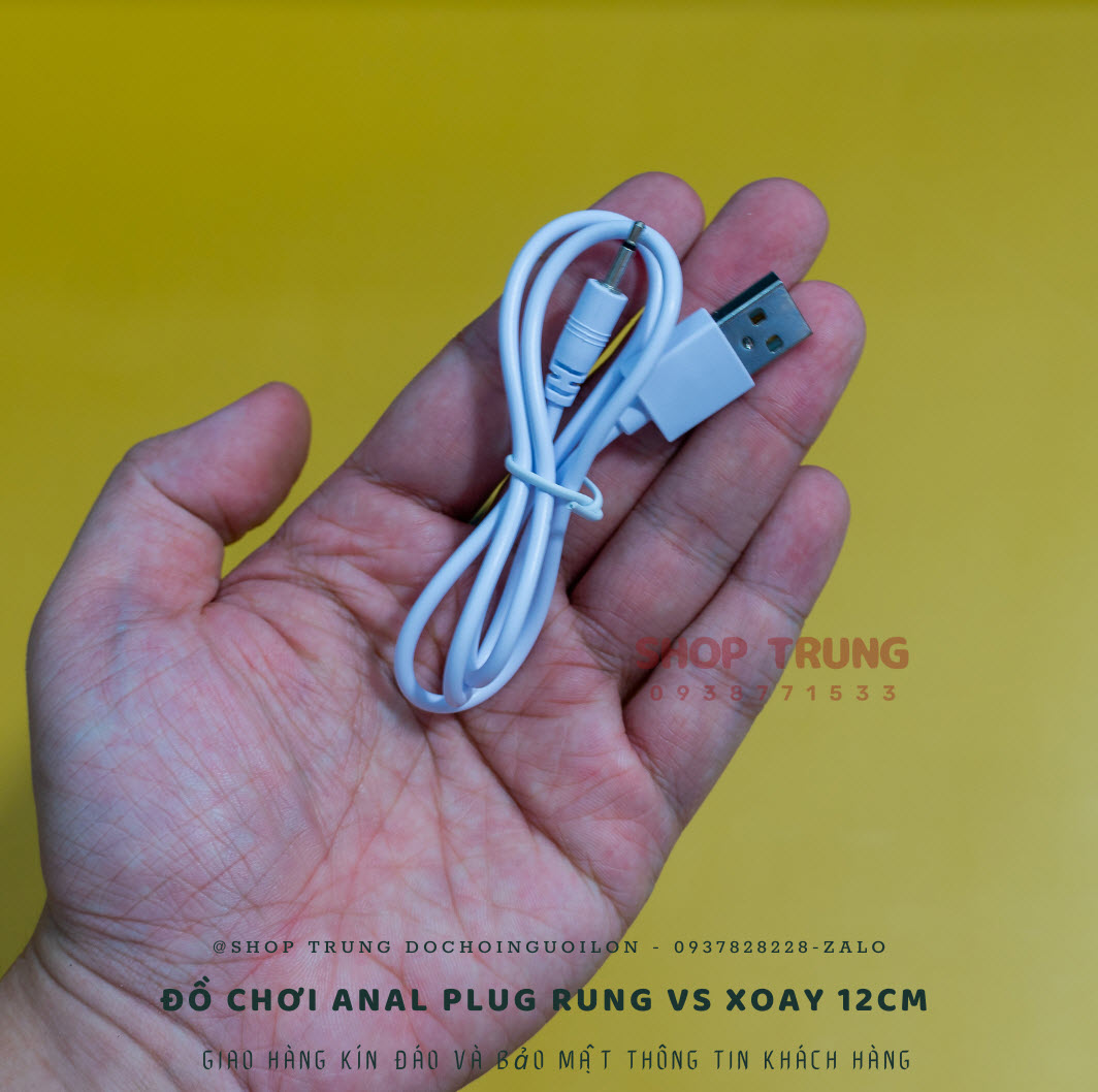 Anal Plug Rung Xoay 12cm Điều Khiển Từ Xa Hấp Dẫn Giá Tốt