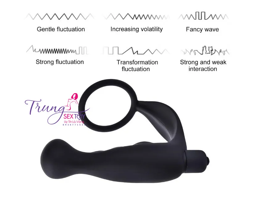 Cockring rung kích thích hậu môn, tăng khoái cảm cực mạnh