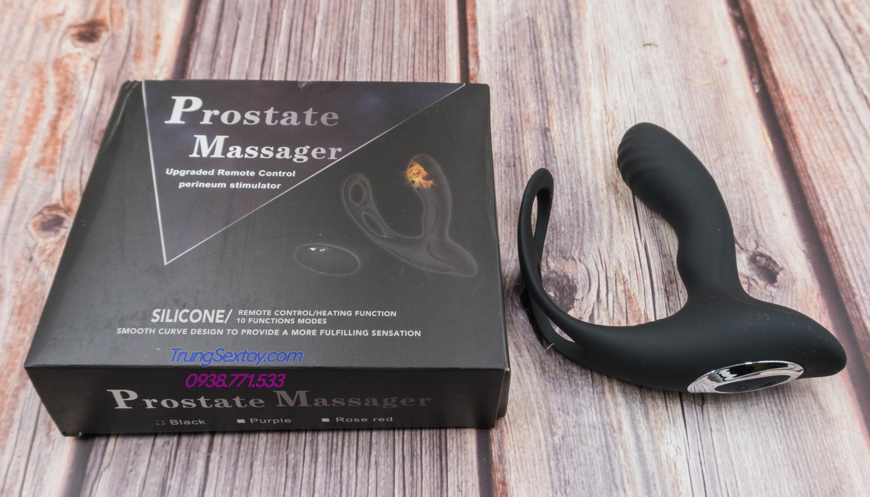 Máy rung massage tuyến tiền liệt đa chức năng tăng khoái cảm tối đa