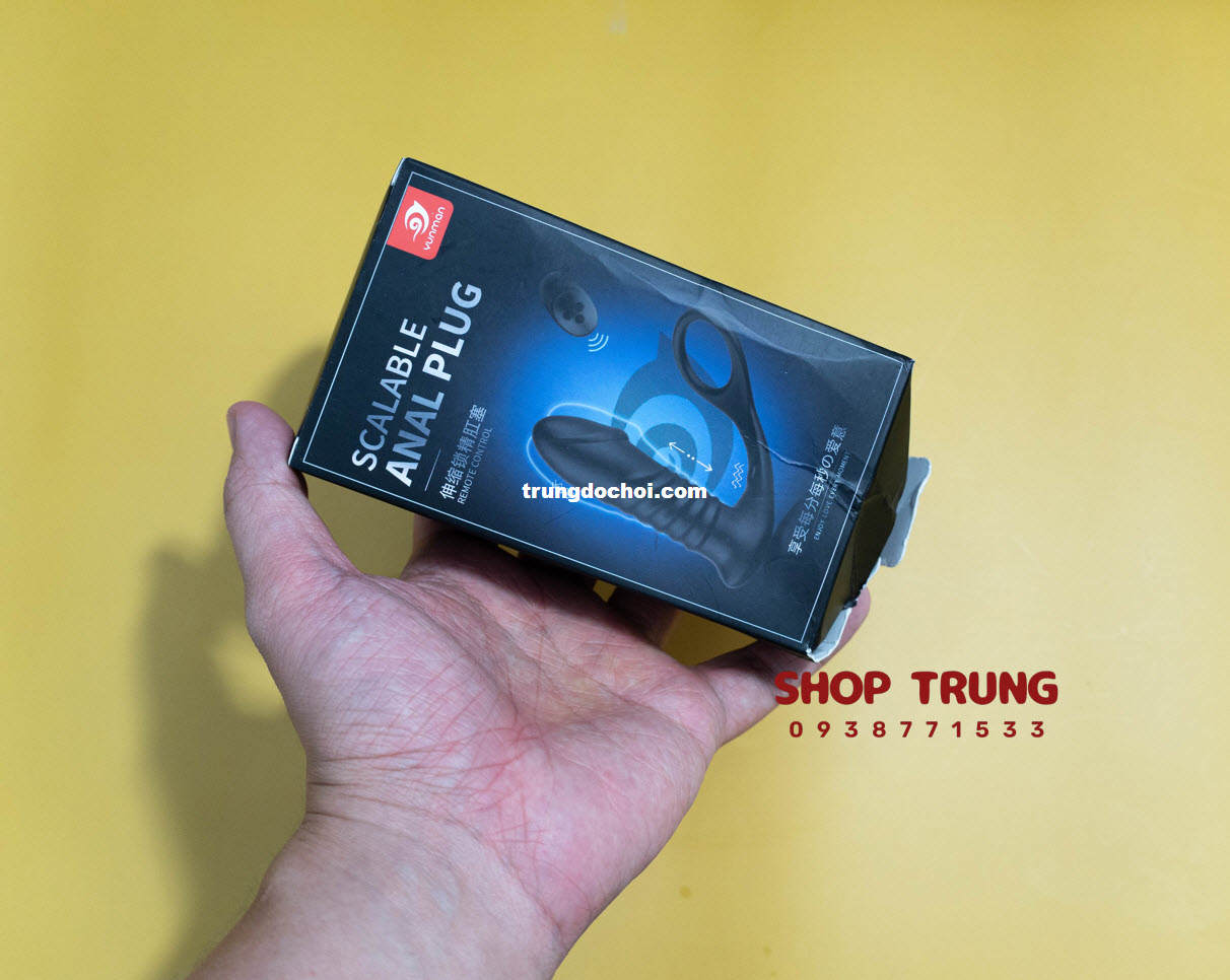 Máy rung Fighter kích thích hậu môn 10 chế độ rung thụt siêu phê