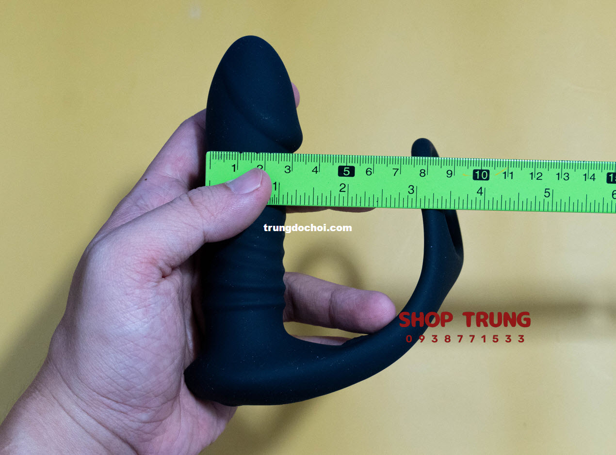 Máy rung Fighter kích thích hậu môn 10 chế độ rung thụt siêu phê
