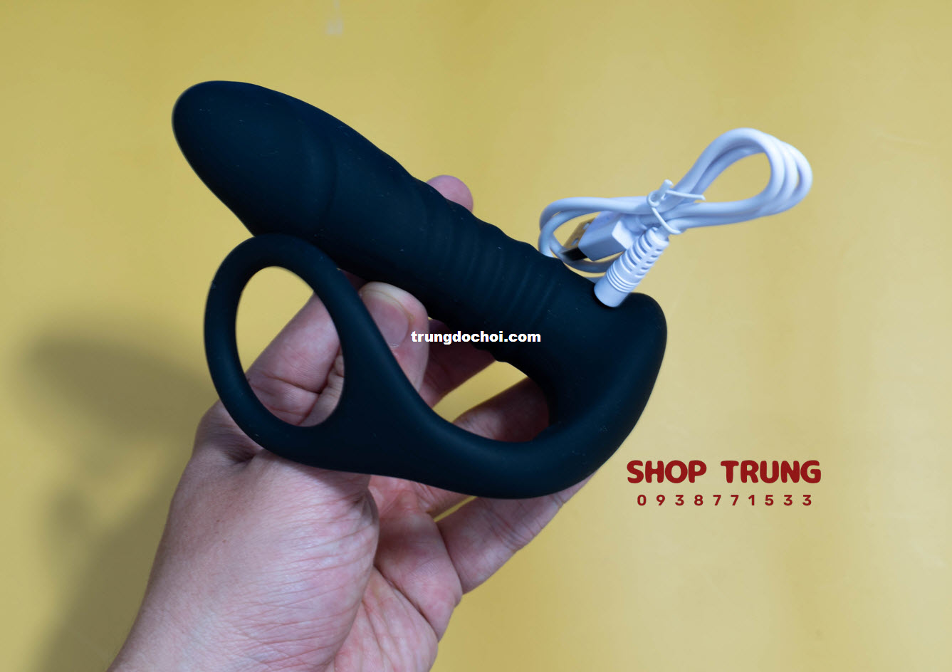 Máy rung Fighter kích thích hậu môn 10 chế độ rung thụt siêu phê