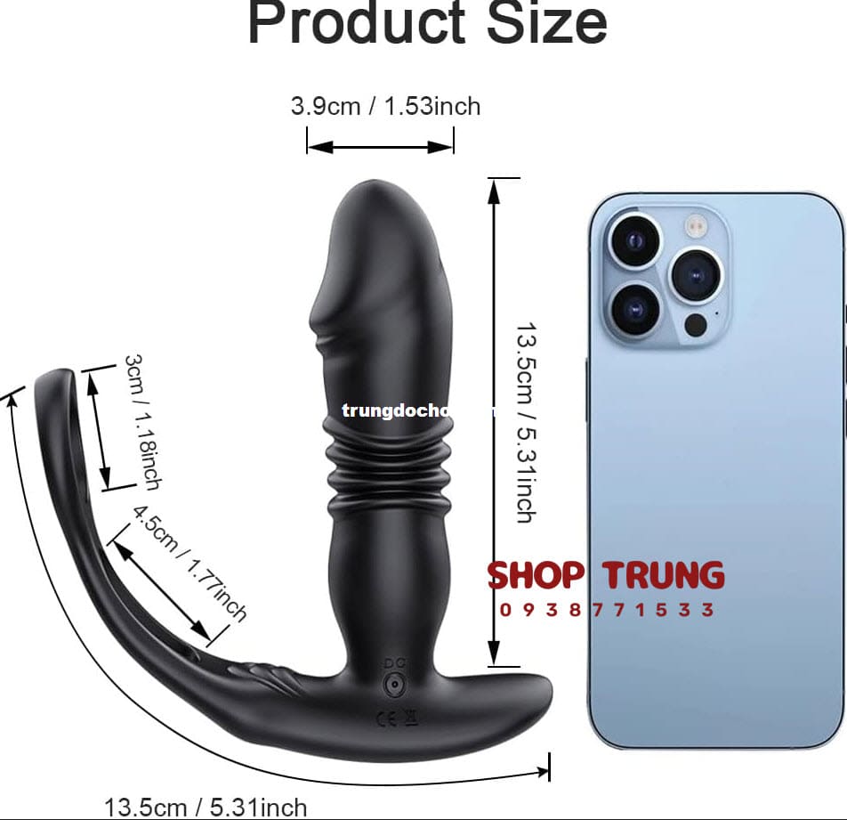 Thiết Bị Kích Thích Hậu Môn Điều Khiển Qua App Love Spouse An Toàn