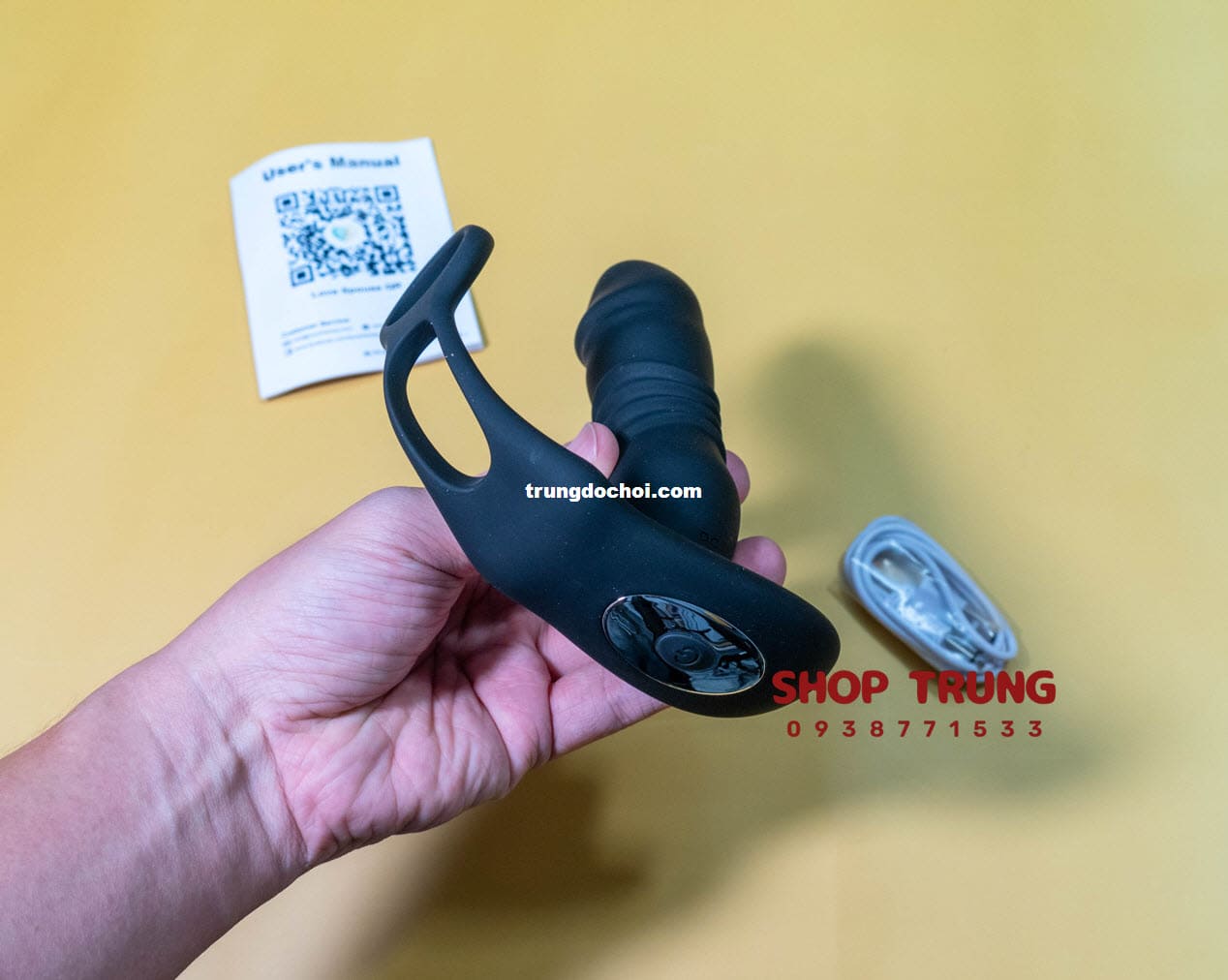 Thiết Bị Kích Thích Hậu Môn Điều Khiển Qua App Love Spouse An Toàn