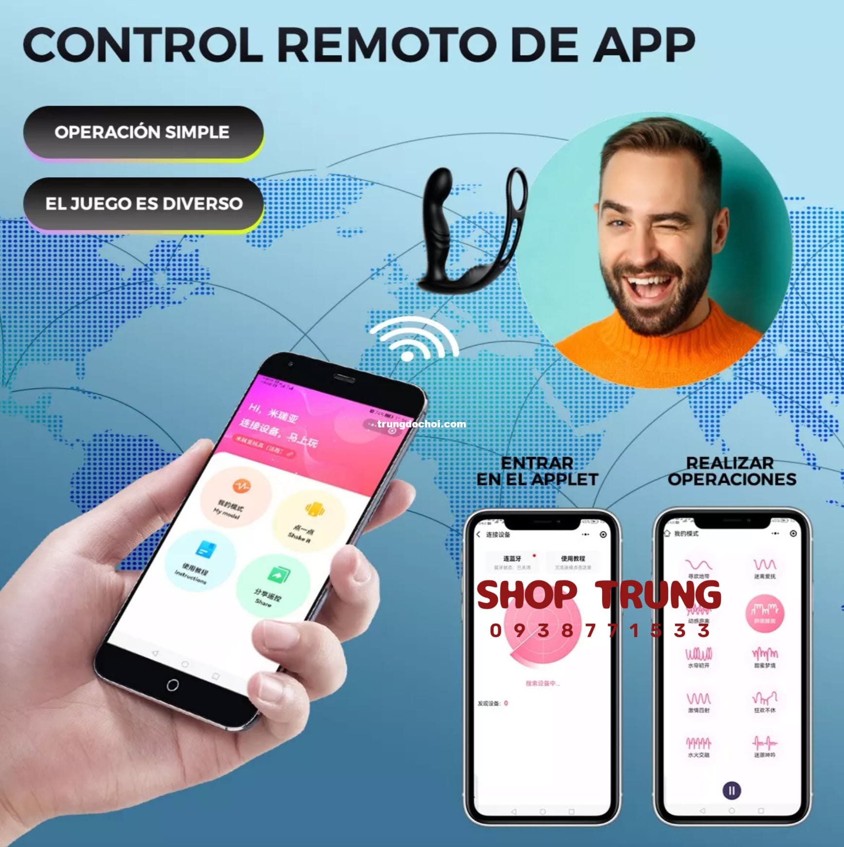 Dụng Cụ Kích Thích Hậu Môn Điều Khiển Từ Xa 2025 Chống Nước Nhỏ Gọn