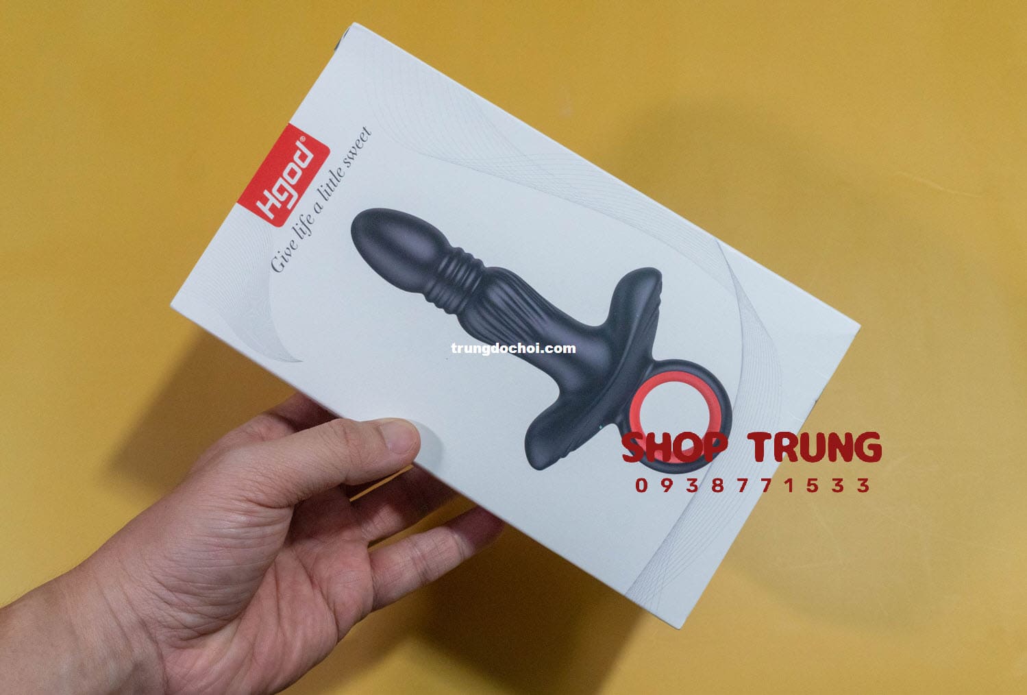 Máy rung hậu môn Hgod tăng khoái cảm khám phá đam mê mới