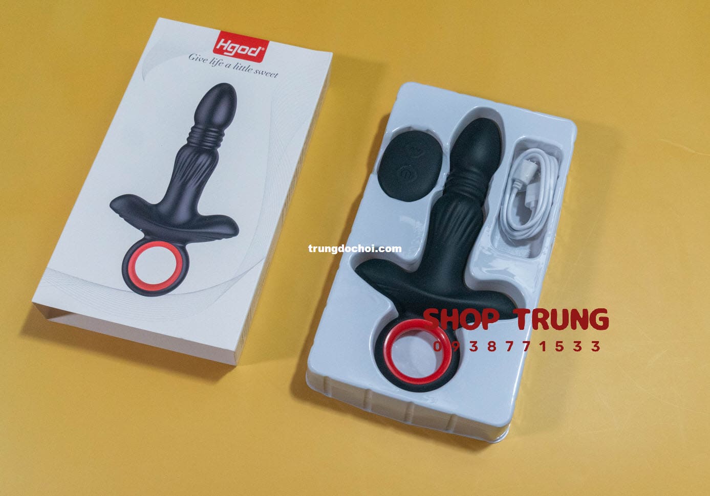 Máy rung hậu môn Hgod tăng khoái cảm khám phá đam mê mới