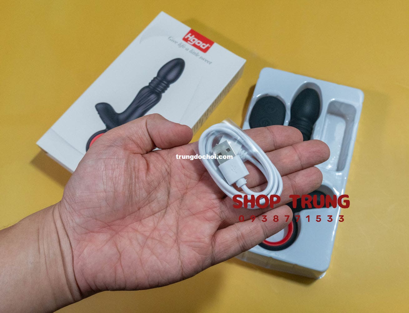 Máy rung hậu môn Hgod tăng khoái cảm khám phá đam mê mới