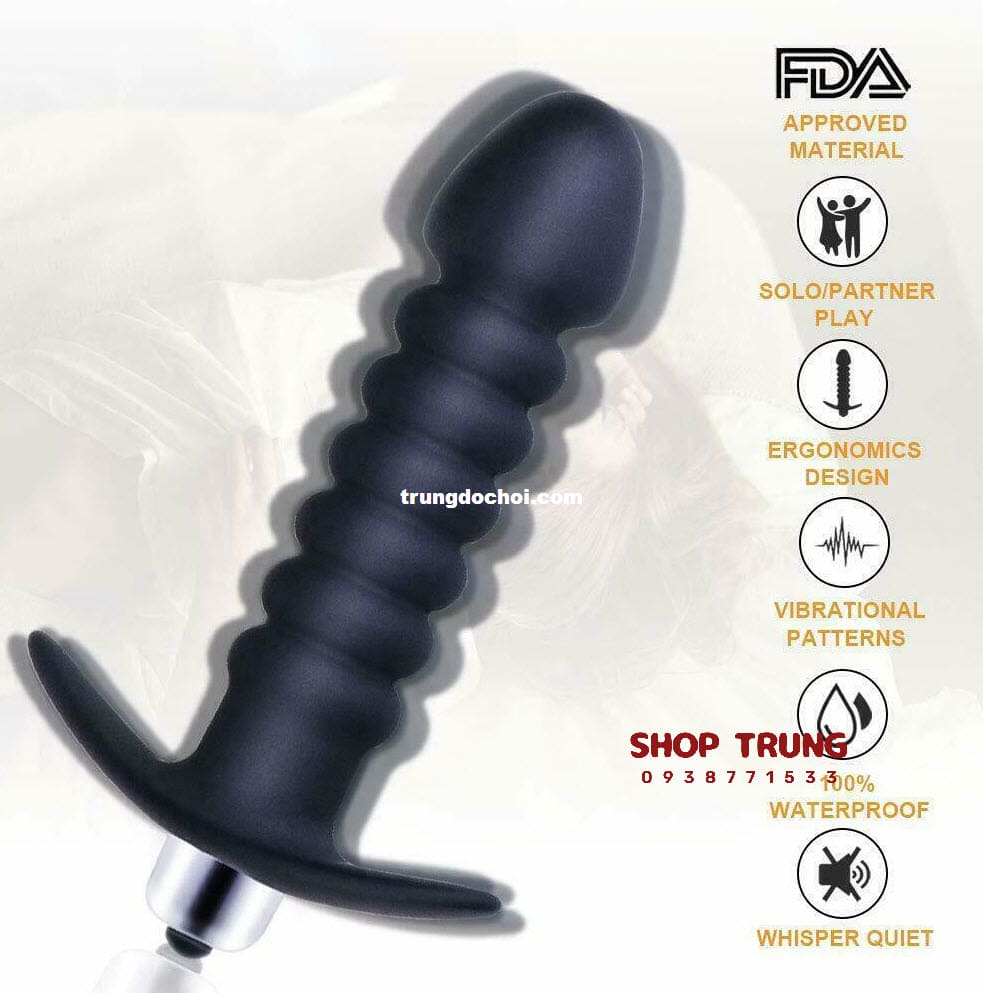 Dụng cụ kích thích hậu môn 10cm rung nhẹ Dụng cụ kích thích hậu môn 10cm rung nhẹ