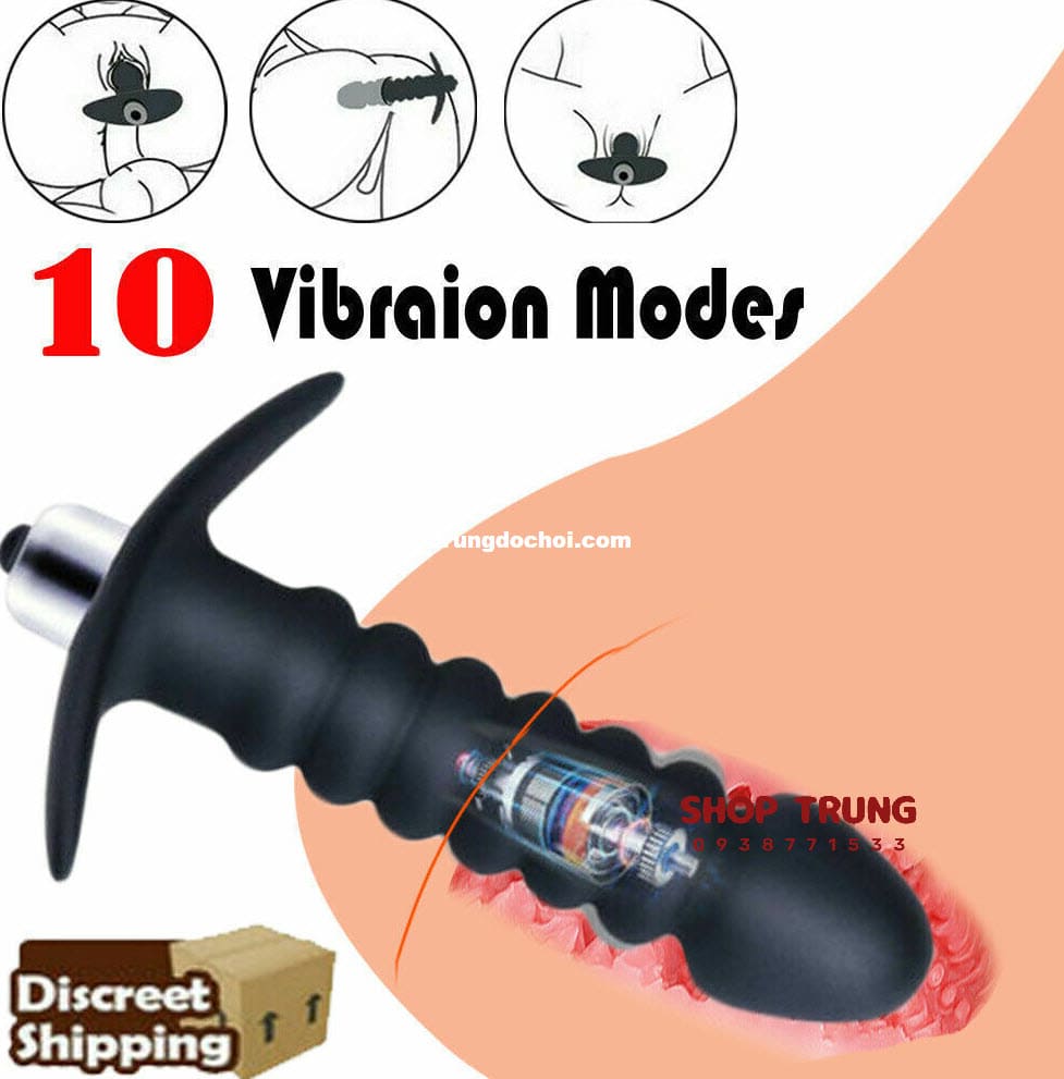 Dụng cụ kích thích hậu môn 10cm rung nhẹ Dụng cụ kích thích hậu môn 10cm rung nhẹ