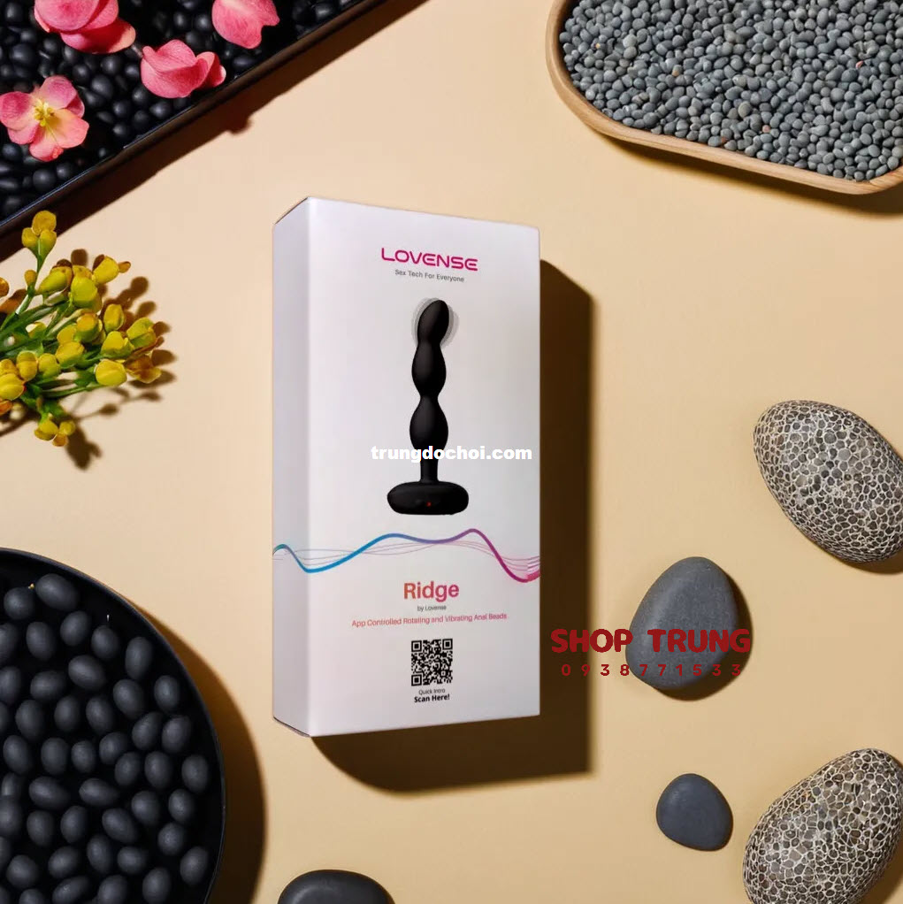 Lovense Ridge - Máy Rung Hậu Môn Cao Cấp, Siêu Mạnh, An Toàn
