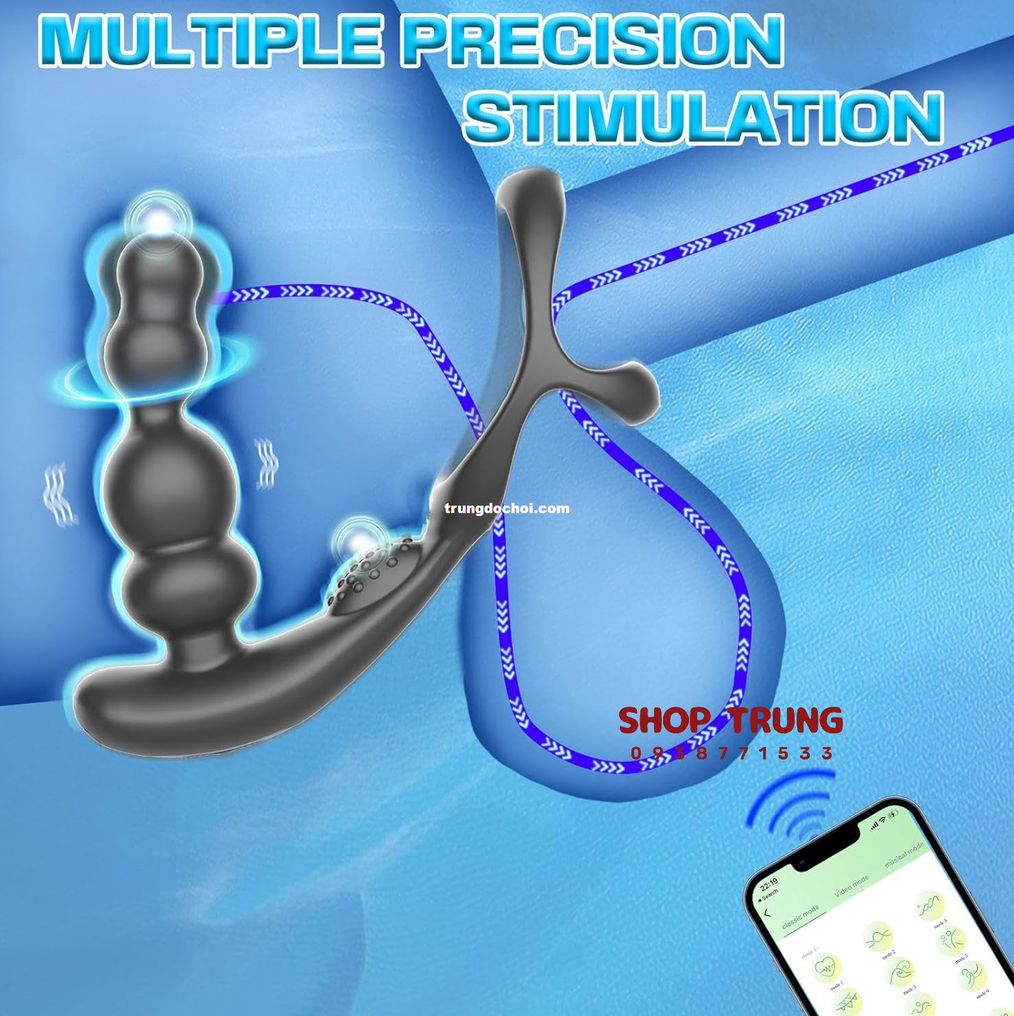 Máy Rung Hậu Môn Cao Cấp 10 Chế Độ Rung Mạnh Mẽ Tinh Tế Máy Rung Hậu Môn Cao Cấp 10 Chế Độ Rung Mạnh Mẽ Tinh Tế