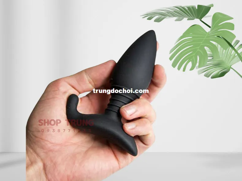 Máy rung hậu môn Lovense Hush điều khiển app 10 chế độ rung