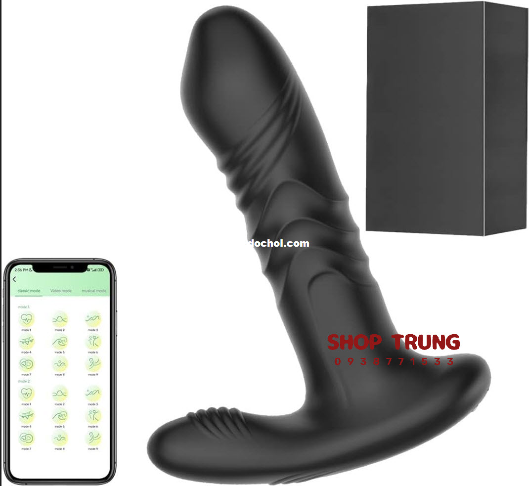 Rechargeable Multifunctional Anal Vibrator with Remote Control
