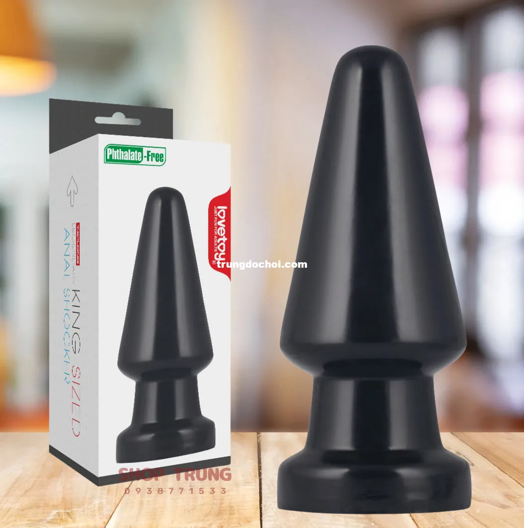Phích cắm hậu môn LoveToy size to trải nghiệm mới lạ kích thích