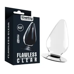 Phích cắm hậu môn Lovetoy 6cm trong suốt trải nghiệm khoái cảm mới