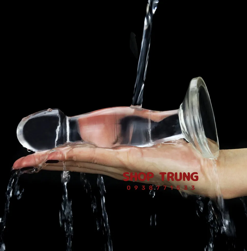 Phích cắm tuyến tiền liệt Lovetoy trong suốt khám phá cực khoái