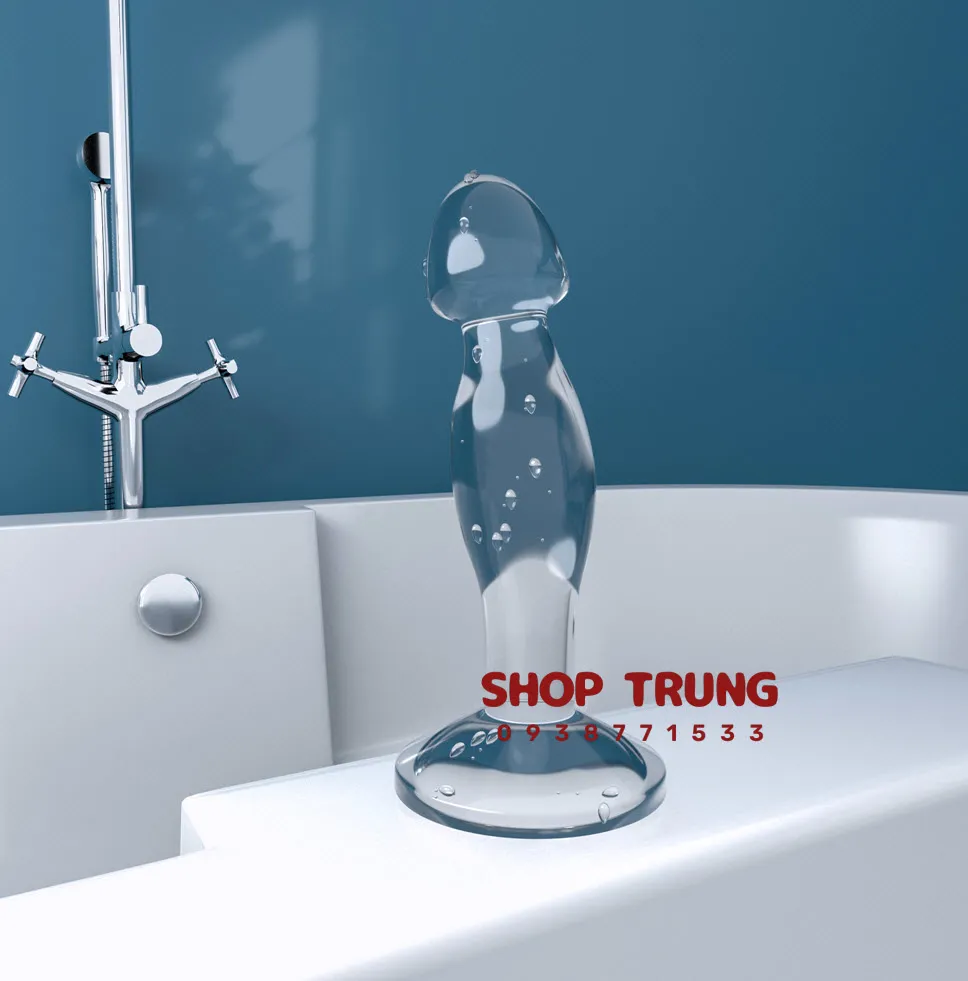 Phích cắm tuyến tiền liệt Lovetoy trong suốt khám phá cực khoái