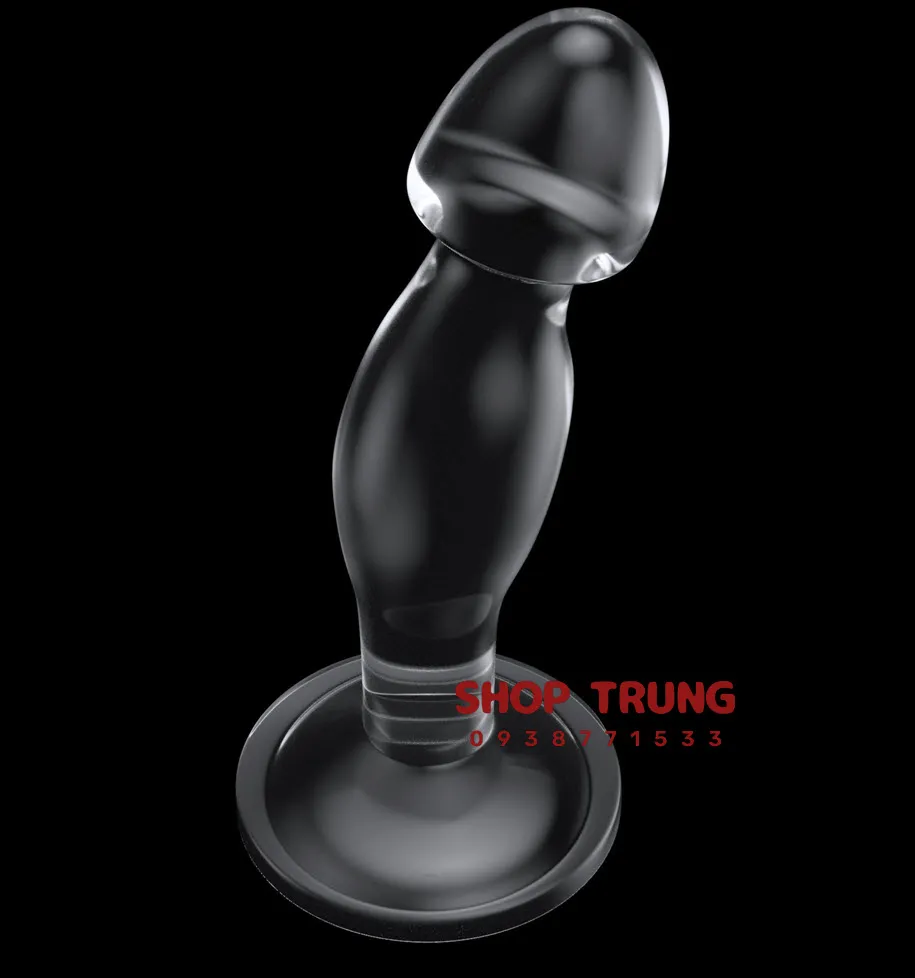 Phích cắm tuyến tiền liệt Lovetoy trong suốt khám phá cực khoái
