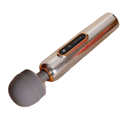 Chày rung Wand Massager massage âm đạo 5 tần số silicon an toàn 