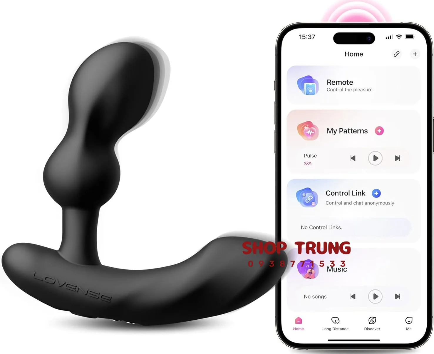 Lovense Edge 2 máy rung hậu môn pin sạc cao cấp khoái cảm