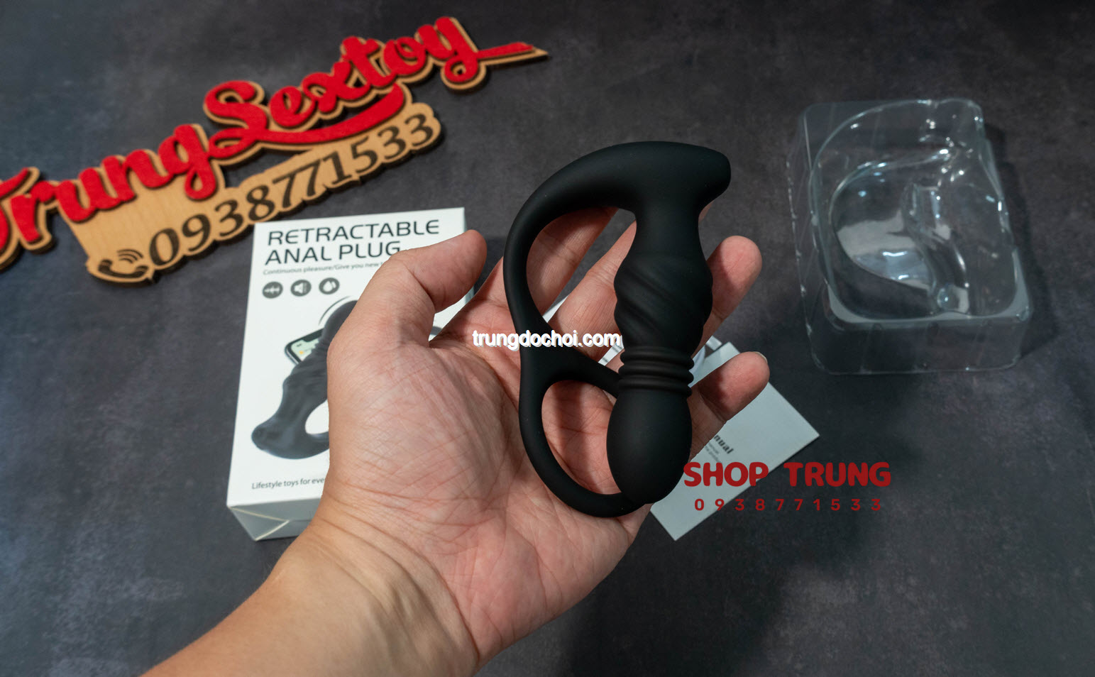 Máy Mát Xa Tuyến Tiền Liệt Thông Minh Rung Thụt Hiệu Quả