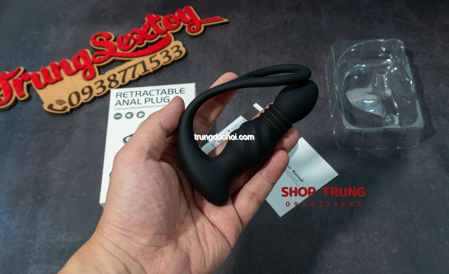 Máy Mát Xa Tuyến Tiền Liệt Thông Minh Rung Thụt Hiệu Quả