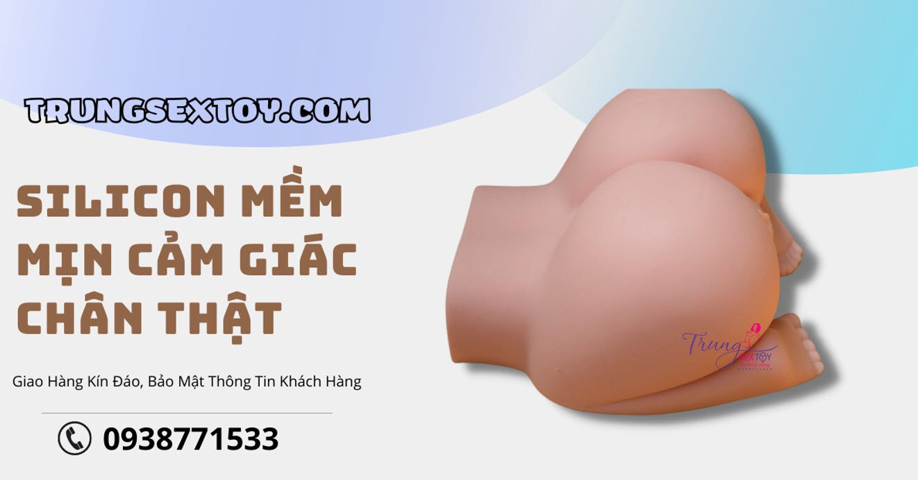 Búp bê tình dục Doggy 4D silicon thật như đời thực siêu kích thích