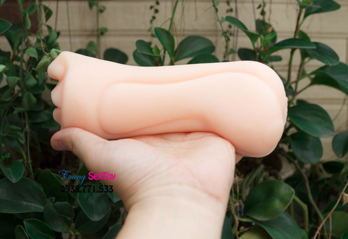 Âm đạo giả cầm tay hai đầu siêu mềm mại kích thích cảm xúc