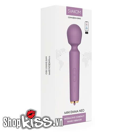 Cửa hàng bán Chày rung cao cấp nhỏ gọn Svakom Mini Emma Neo – Điều khiển qua app có tốt không? Cửa hàng bán Chày rung cao cấp nhỏ gọn Svakom Mini Emma Neo – Điều khiển qua app có tốt không?