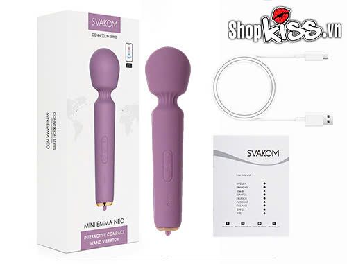 Cửa hàng bán Chày rung cao cấp nhỏ gọn Svakom Mini Emma Neo – Điều khiển qua app có tốt không? Cửa hàng bán Chày rung cao cấp nhỏ gọn Svakom Mini Emma Neo – Điều khiển qua app có tốt không?