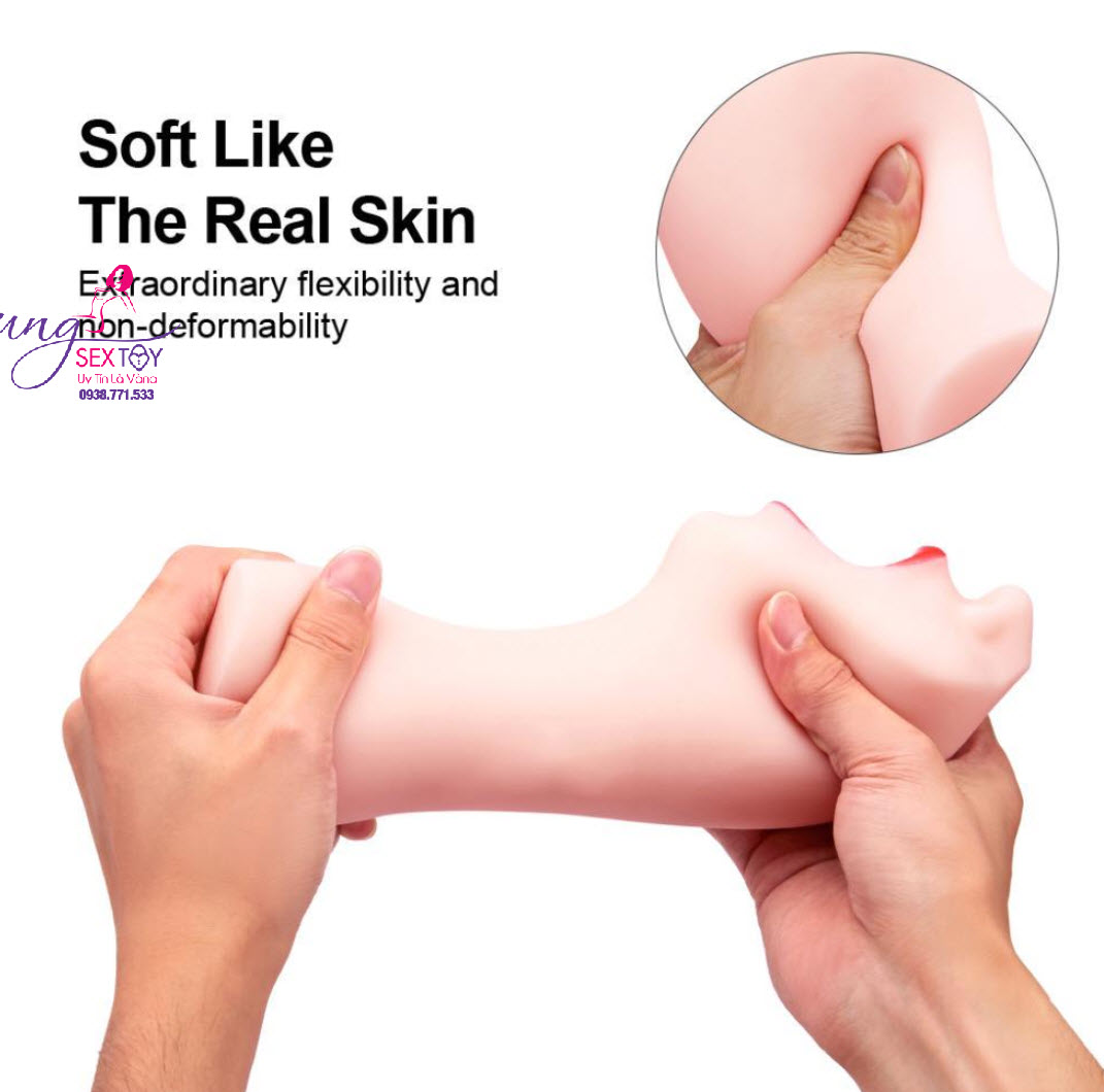 Orasex Silicon Nguyên Khối Y Như Thật Kích Thích Cực Đã