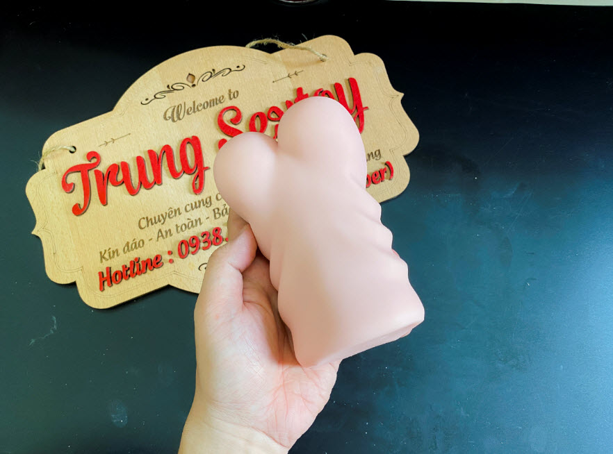 Âm đạo giả silicon cao cấp khít hồng tự nhiên, dễ dùng