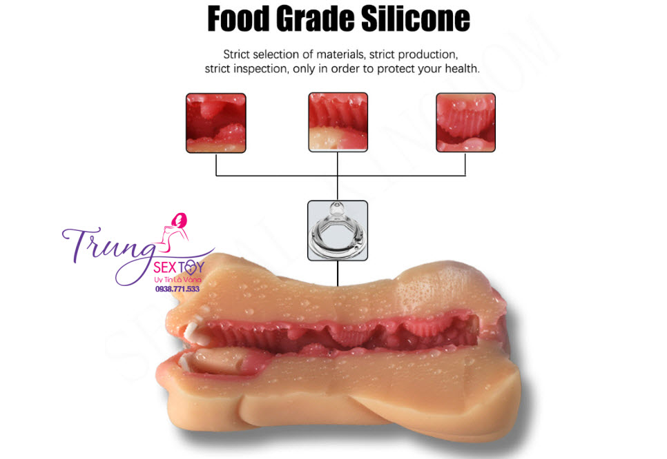 Âm Hộ Silicon Hai Đầu Mềm Mịn Tự Nhiên Hấp Dẫn Người Dùng